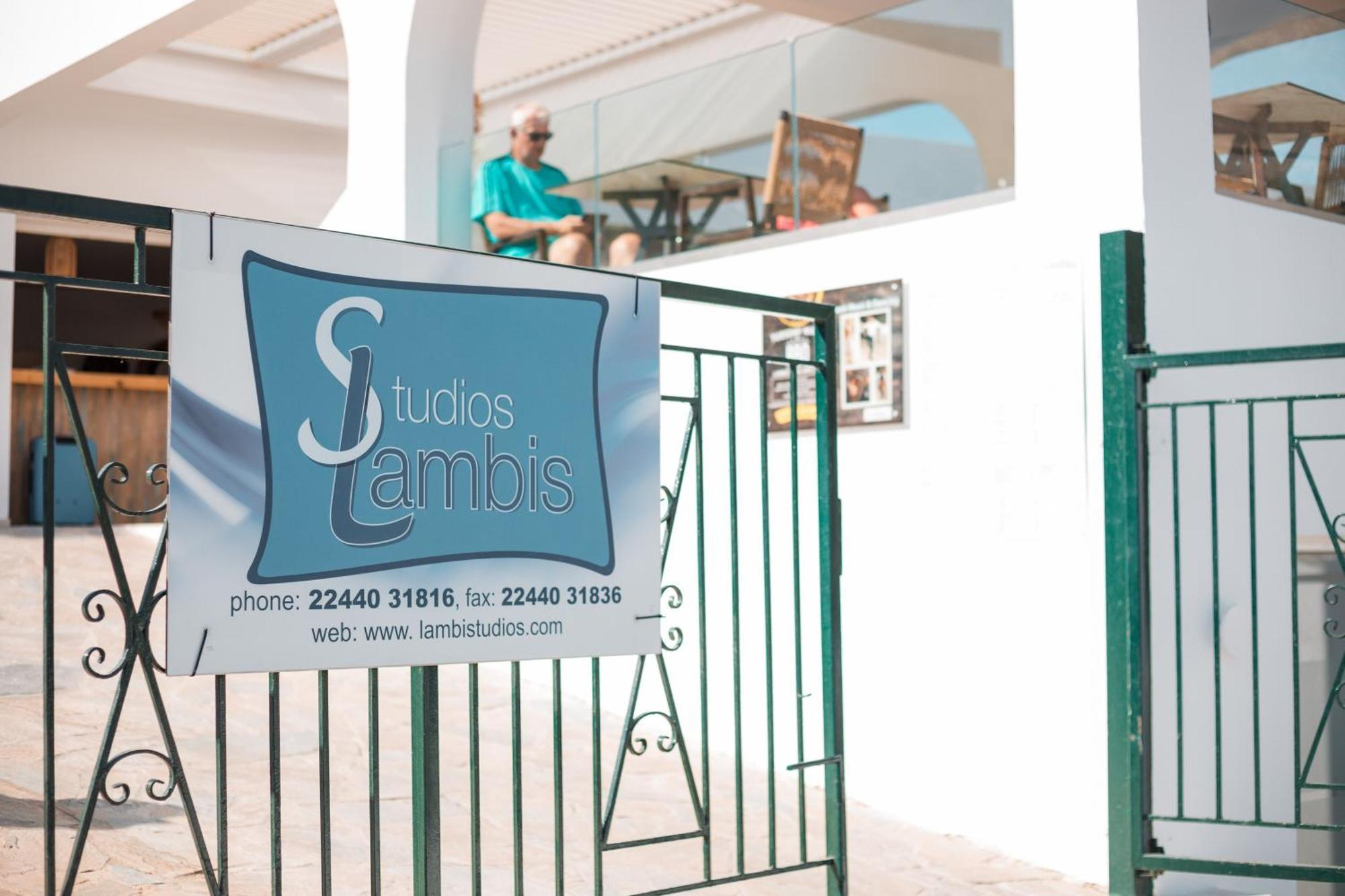 لينثوس Lambis Studios & Apartments المظهر الخارجي الصورة